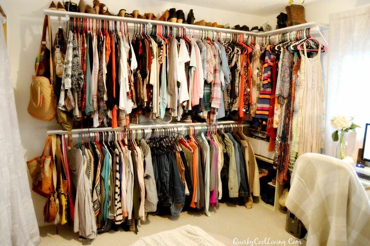 16 brilliant closet organization tricks to make life easier, Turn a Spare Bedroom into a Closet