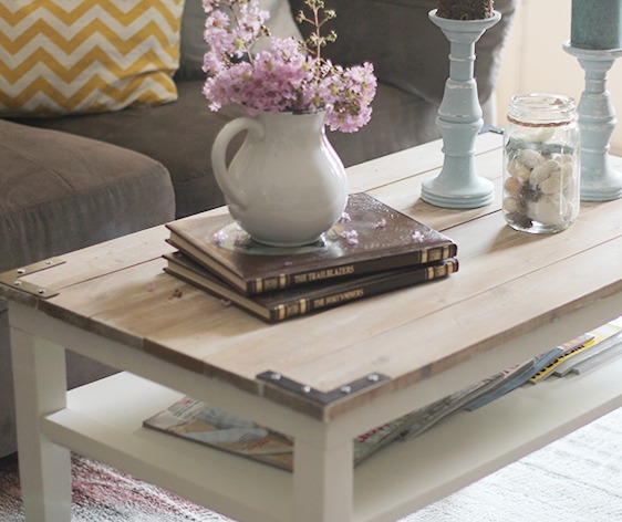 17 diy coffee table ideas to transform your living space, This Planked Farmhouse Style Coffee Table is So Homely