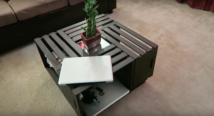 17 diy coffee table ideas to transform your living space, This Pallet Coffee Table DIY Project Cost Just 60