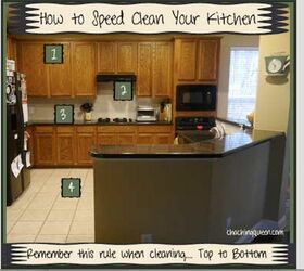 Cómo limpiar la cocina rápidamente y mantenerla limpia