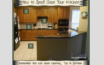 Cómo limpiar la cocina rápidamente y mantenerla limpia