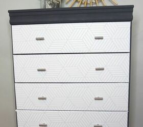 How to Refresh a Dresser with Wallpaper