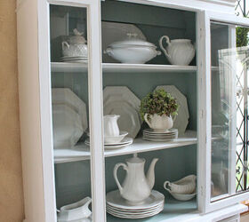 s white cabinet makeovers, Creating a White China Cabinet