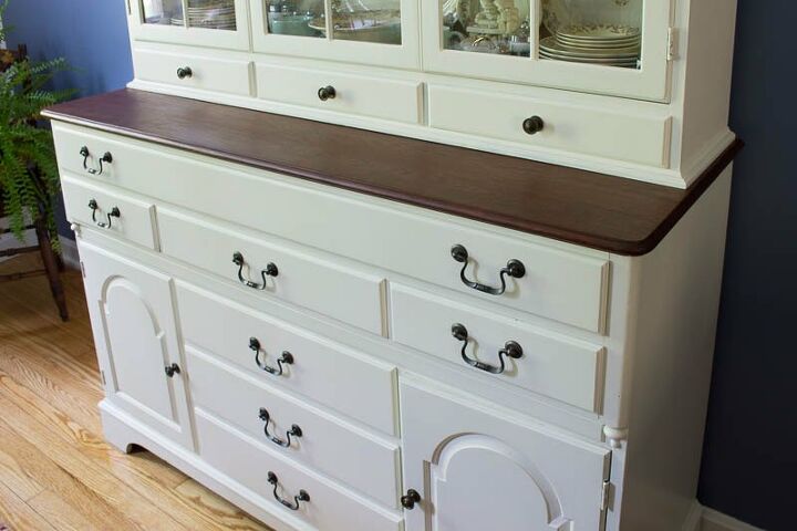 s white cabinet makeovers, Painting Antique Cabinets White