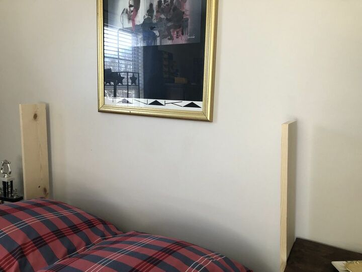 my tongue and groove bookcase headboard