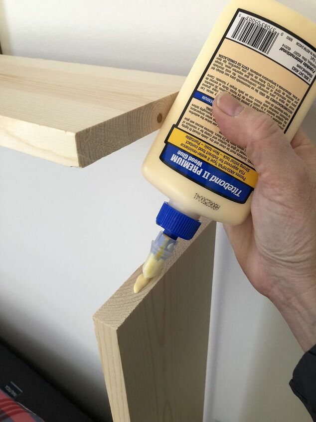 my tongue and groove bookcase headboard