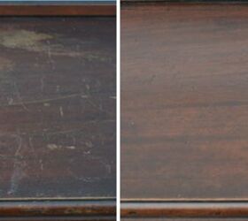 how to remove water stains from wood furniture