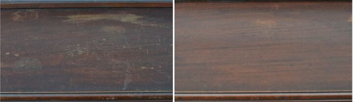 how to remove water stains from wood furniture
