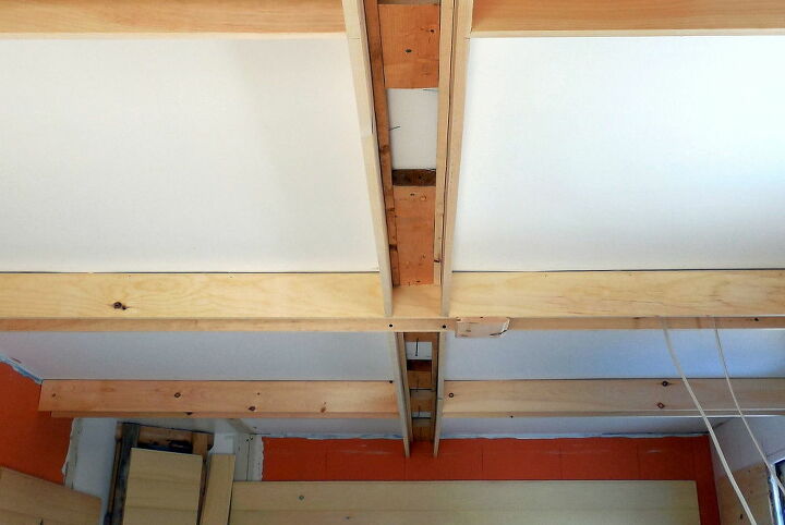 How To Build A Coffered Ceiling For Bedroom Conversion Diy