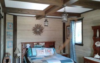 Coffered Ceiling for Bedroom Conversion