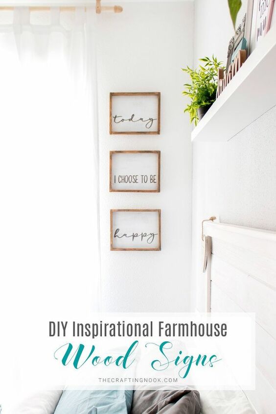 diy inspirational farmhouse wood signs