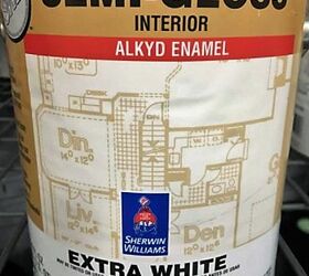 Southwest Builders semi-gloss Alkyd Enamel extra white