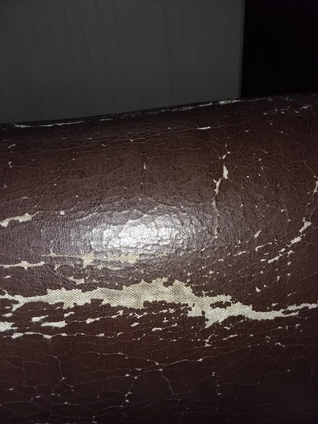 how can you cover the arm rest on a couch that is peeling