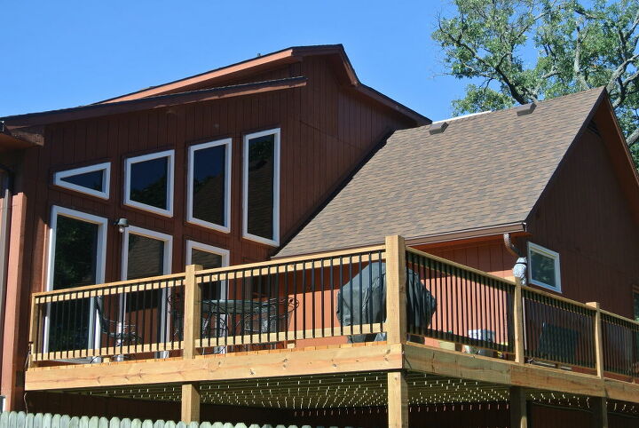 how to convert patio under the deck into a she shed