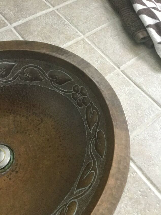 how can i clean my copper sink