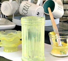 create the look of depression glass