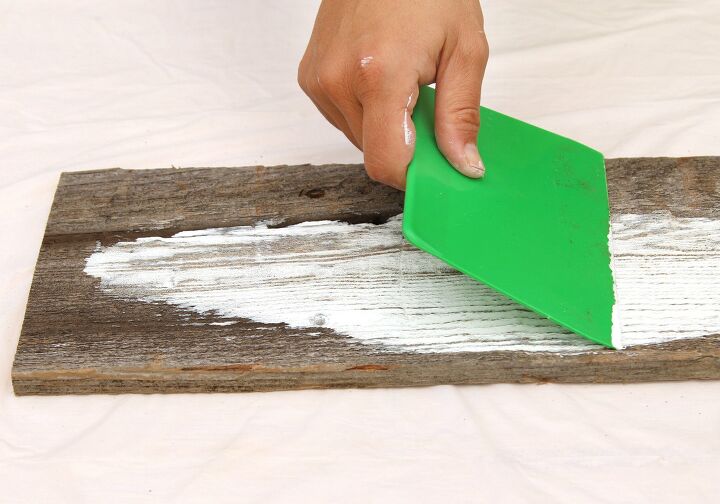 13 techniques to learn to whitewash anything in your home, How to Whitewash With the Scraper Method