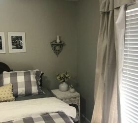 guest room goes farmhouse, Added a Family Sconce