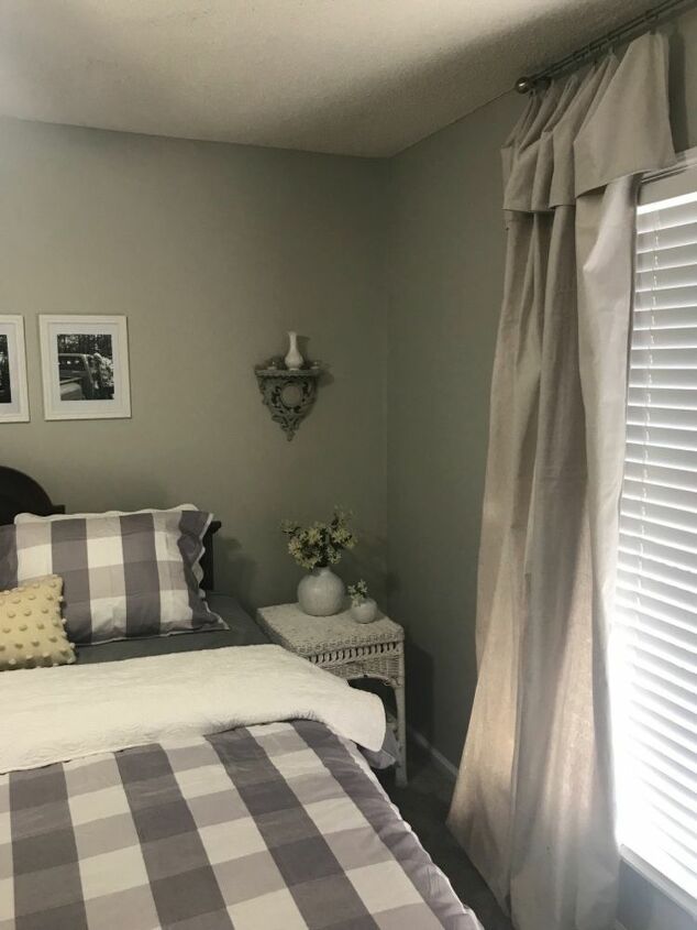 guest room goes farmhouse, Added a Family Sconce