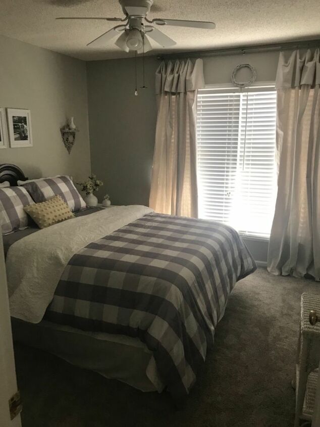 guest room goes farmhouse, Different View
