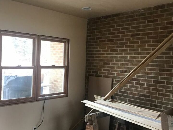 q looking for ideas formybreezeway walls two walls are brick being de