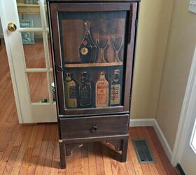 create functional storage from old furniture