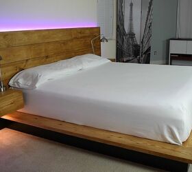 13 diy bed frame projects with gorgeous results, DIY Platform Bed Frame With a Genuine Luxury Feel