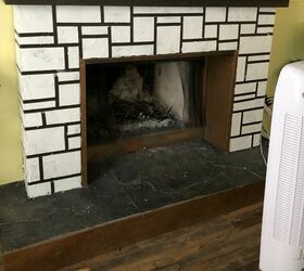 fireplace faux stone
