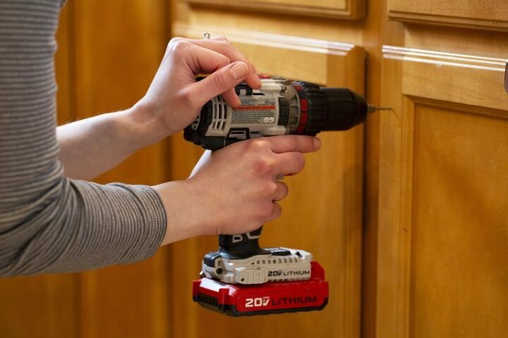 how to install new cabinet hardware