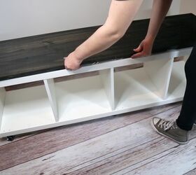 Kallax deals entryway bench