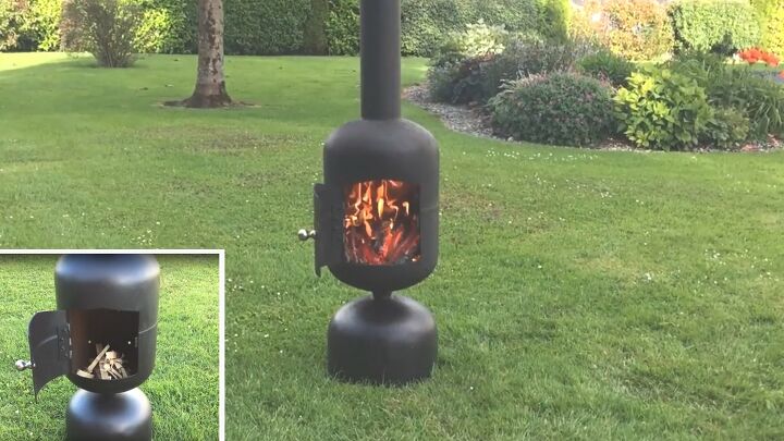 11 fantsticas ideas de pozos de fuego para calentar tu patio, El pozo de fuego del calentador del patio