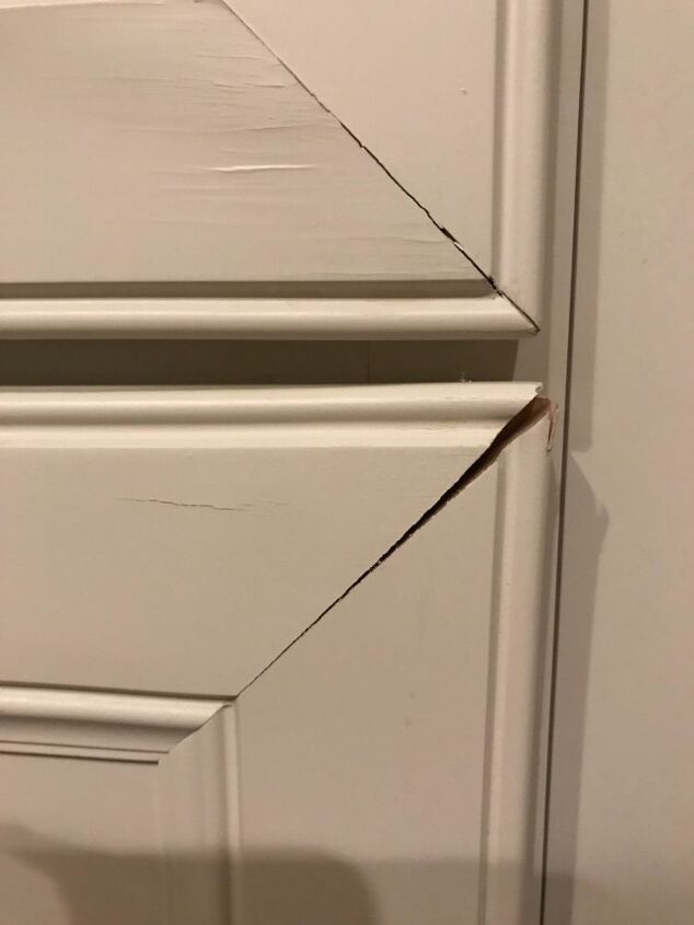 how do i repair cupboard seems coming apart