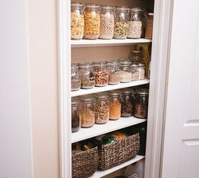 14 brilliant pantry organization ideas for every type of home, Pantry Organization Hacks Organize in Clear Storage Jars