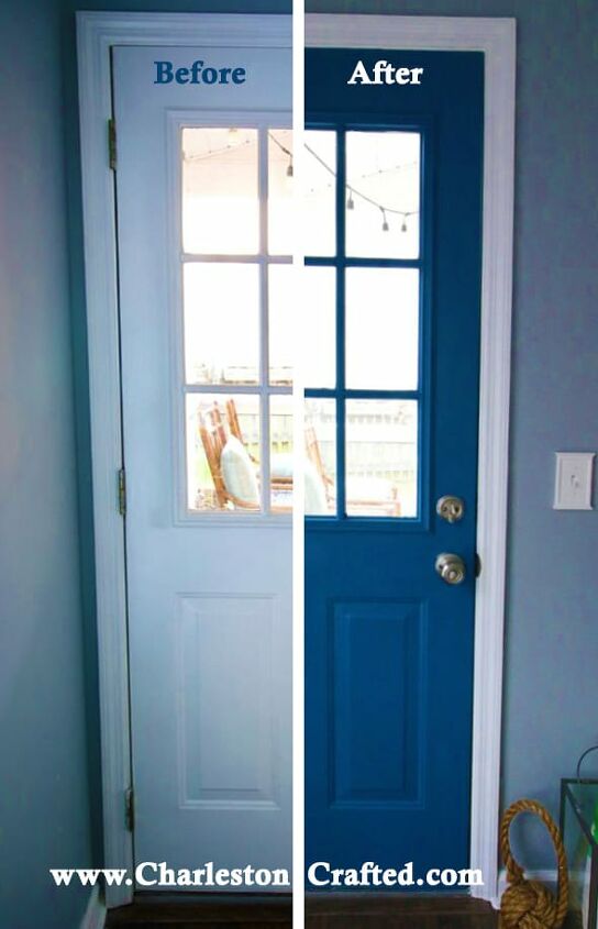 how to paint a door with a paint sprayer