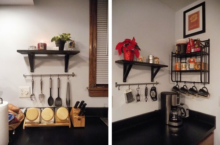 15 projetos caseiros caseiros que transformaro seu espao, Como adicionar decora o funcional a uma parede de cozinha vazia