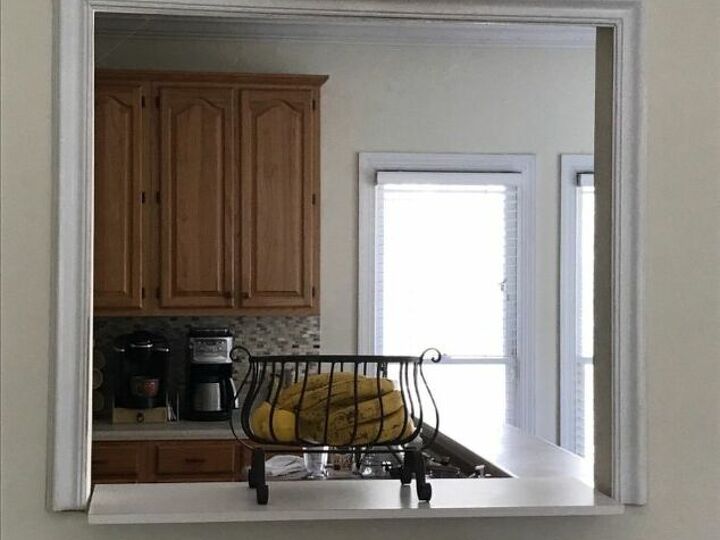 q what to do with this opening between my kitchen and family room