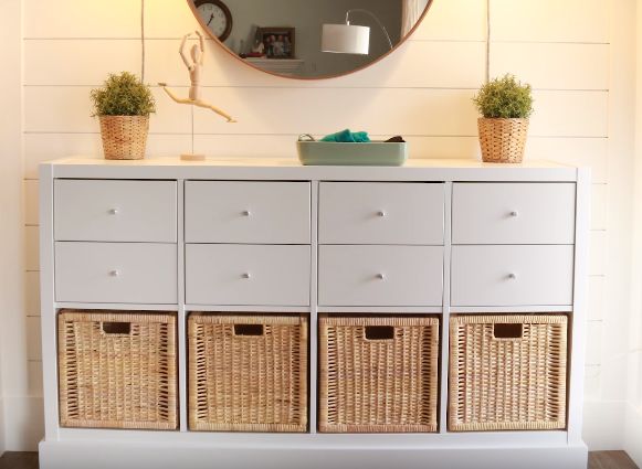 s easy diy projects, Taking an IKEA Console to the Next Level