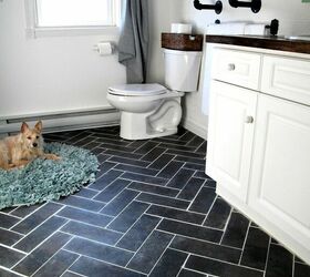 s bathroom tile ideas, Flawless Peel and Stick Bathroom Floor Tiles