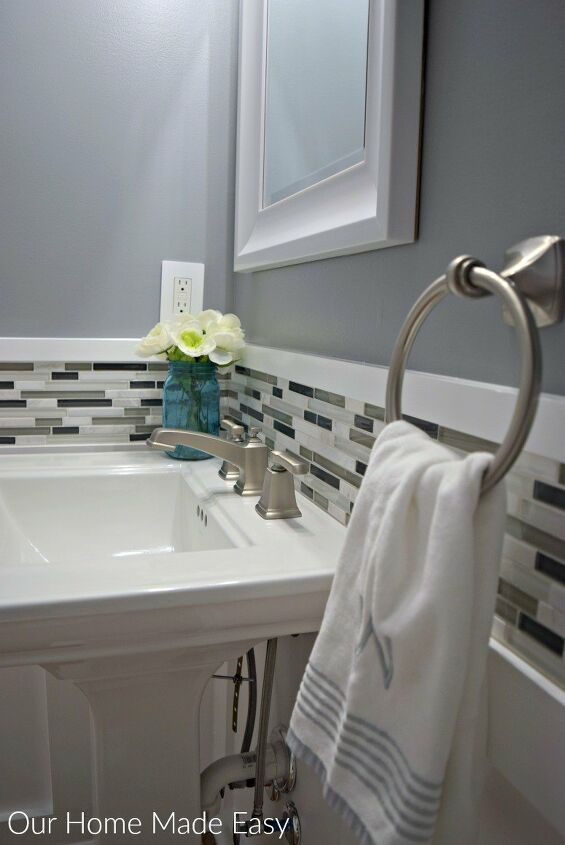 10 belas idias de azulejos do banheiro que daro ao seu banheiro uma limpeza, A maneira mais f cil de colocar azulejos perfeito para iniciantes