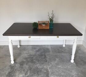 lawyers office vinage desk recieves a superior makeover