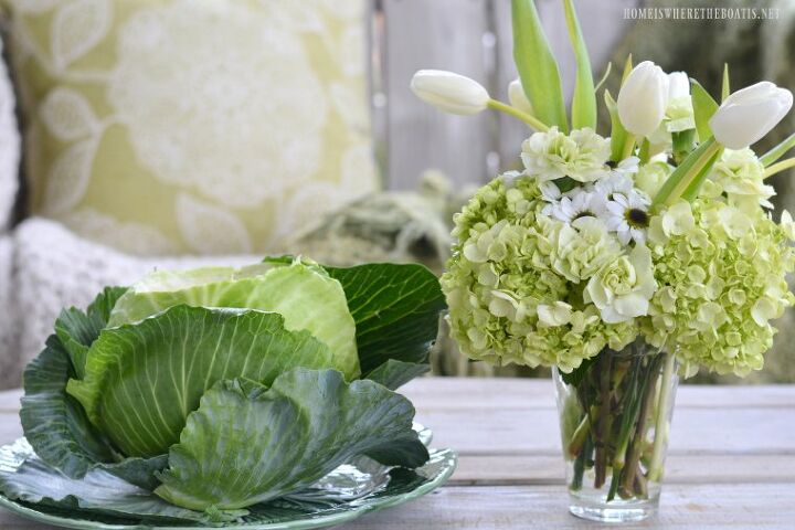 create a blooming cabbage for st patrick s day