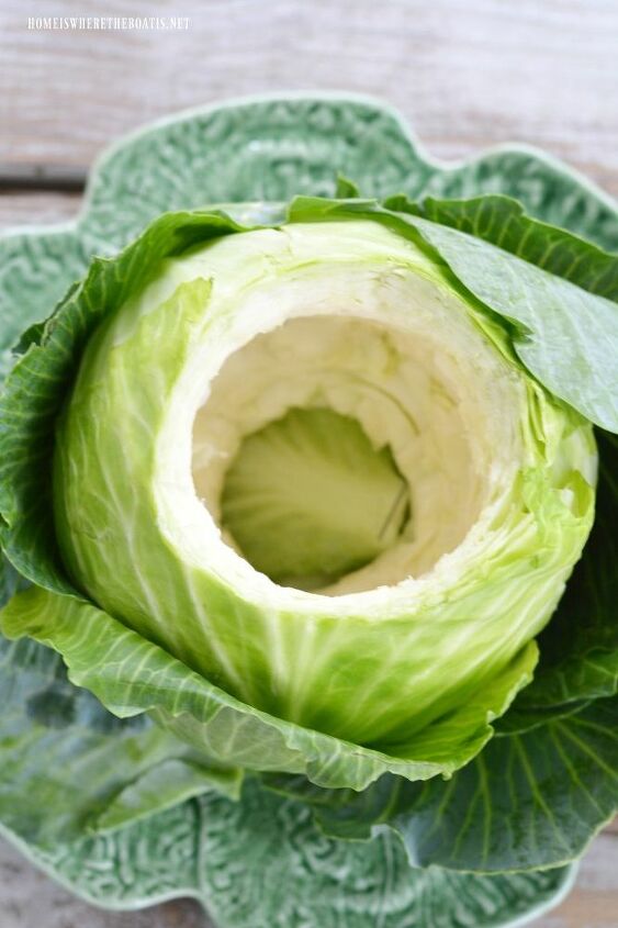 create a blooming cabbage for st patrick s day