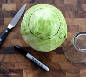 create a blooming cabbage for st patrick s day