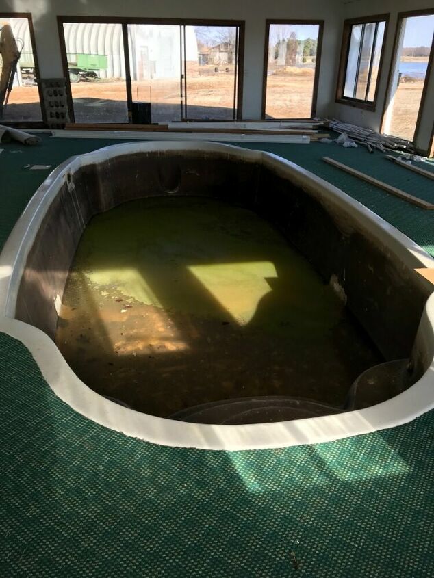 how do i stop ground water from coming in and repair fiberglass pool