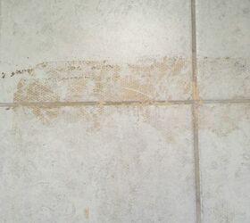 how to remove rubber rug backing from ceramic tile