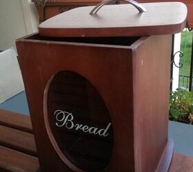 q how do i repurpose a wooden bread box