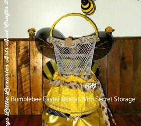 Easter Basket With Secret Hidden Area