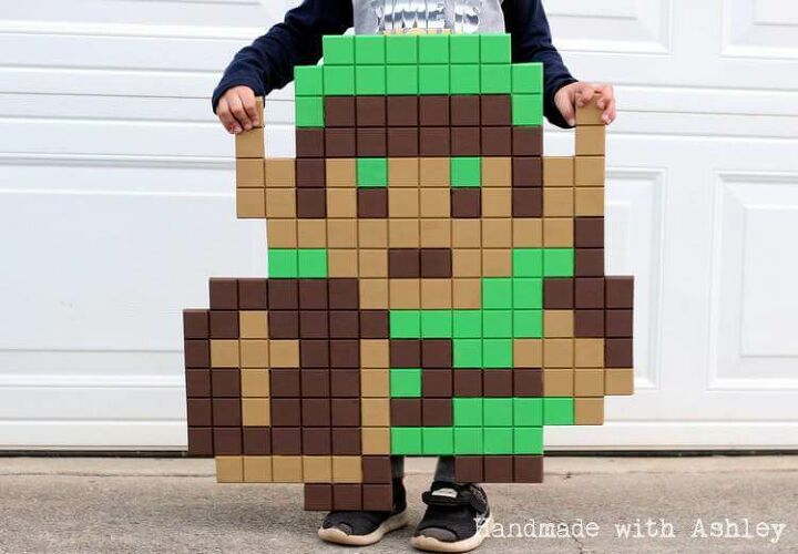 how to make 8 bit retro video game art for your game room