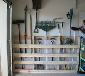 11 of the best diy garage storage ideas for your home, Garage Storage for Your Garden Tools
