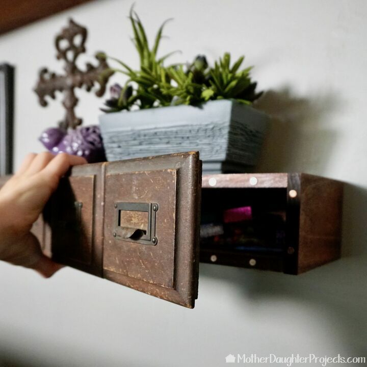 12 terrific diy floating shelves to give your walls a lift, Stylish Secret Floating Shelves